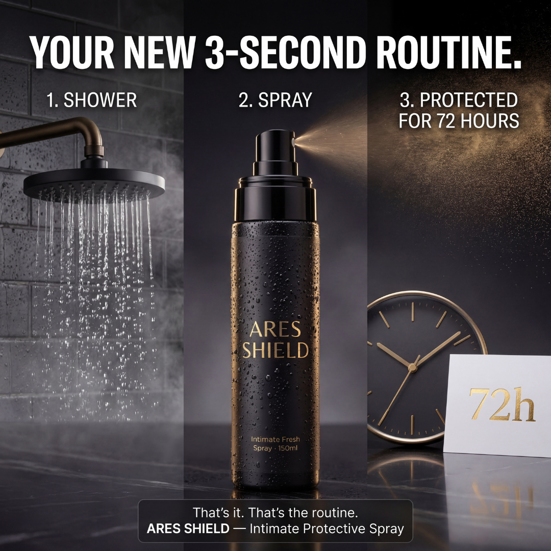 Ares Shield - Intimate Protective Spray for Men